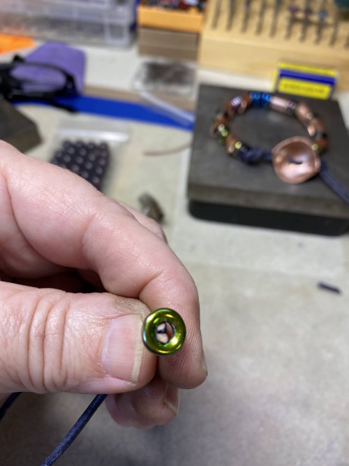 Susan LeGuyader's It's a Fit Issue - , Beading, ,  diameter of the bead too small